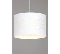 BHS Lighting Laser Cut Easy Fit Light Shade in White | Size: 30 cm diameter x 21 cm high BHS Lighting White 30 cm diameter x 21 cm high