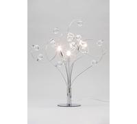 Lila Table Lamp BHS Lighting Metallic Silver One Size