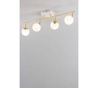 Bhs Lighting Lott Spotlight Bar Ceiling Light In Gold Gold One Size
