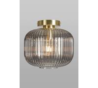 Lyna Flush Ceiling Light BHS Lighting Gold One Size