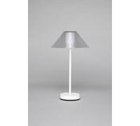 BHS Lighting Lynx Rechargeable Outdoor Table Lamp in White BHS Lighting White