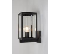 BHS Lighting Mateo Outdoor Wall Light in Black BHS Lighting Black