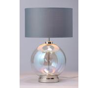 Metro Table Lamp BHS Lighting Metallic Silver One Size