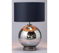 Metro Table Lamp BHS Lighting Metallic Silver One Size