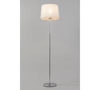 BHS Lighting Mira Touch Floor Lamp in Silver BHS Lighting Silver