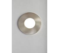 Bhs Lighting Nate Circular Fire Rated Spot Light In Silver Silver One Size