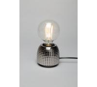 BHS Lighting Oak Table Lamp in Metallic Silver BHS Lighting Metallic Silver