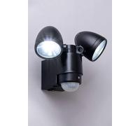 Bhs Lighting Orion Outdoor Spotlight With Sensor In Black Black One Size