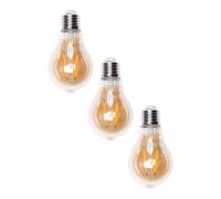BHS Lighting Pack of 4W Vintage E27 Edison Screw LED Bulbs in Gold BHS Lighting Gold