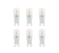 Bhs Lighting Pack Of 6 2.5W G9 Capsule Bulb Cool White White One Size