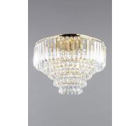 BHS Paladina Flush Brass Ceiling Light