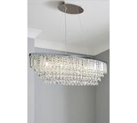 BHS Paladina Chrome Oval Diner Pendant