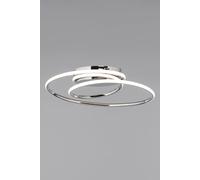 BHS Lighting Pei Flush Ceiling Light in Silver BHS Lighting Silver