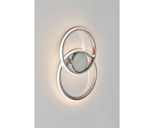 BHS Lighting Pei Ring Wall Light in Silver BHS Lighting Silver