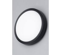 Bhs Lighting Round Orkney Outdoor Wall Light In Black Black One Size
