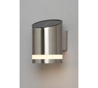 Samson Outdoor Solar Wall Light BHS Lighting Silver One Size