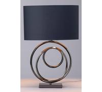 BHS Helix Table Lamp - Silver
