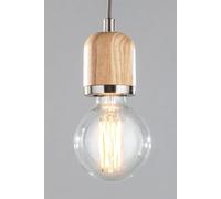 BHS Lighting Seth Pendant Ceiling Light in Metallic Silver BHS Lighting Metallic Silver