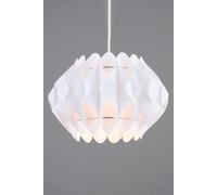 BHS Lighting Small Landon Easy Fit Light Shade in White | Size: 30 cm diameter x 21 cm high BHS Lighting White 30 cm diameter x 21 cm high