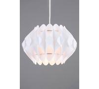 BHS Lighting BHS Landon Small Ceiling Pendant Shade In White Finish