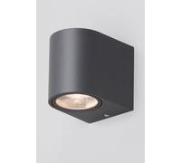 Bhs Lighting Smithe Outdoor Wall Light In Black Black One Size