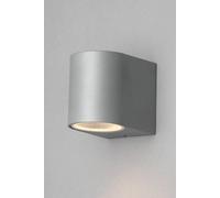 Bhs Lighting Smithe Outdoor Wall Light In Silver Silver One Size