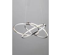 Bhs Lighting Sola Pendant Ceiling Light In Metallic Silver Metallic Silver One Size