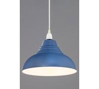 Bhs Lighting Steel Diner Easy Fit Light Shade In Navy Navy One Size