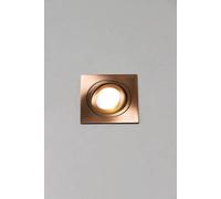 Bhs Lighting Sym Square Spot Light In Copper Copper One Size