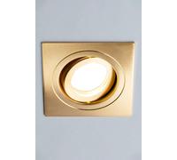 BHS Lighting Sym Square Spot Light in Metallic Gold BHS Lighting Metallic Gold