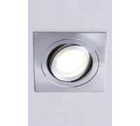 BHS Lighting Sym Square Spot Light in Metallic Silver BHS Lighting Metallic Silver