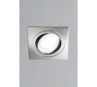 BHS Lighting Sym Square Spot Light in Silver BHS Lighting Silver