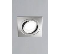 BHS Lighting Sym Square Spot Light in Silver BHS Lighting Silver