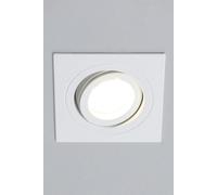 BHS Lighting Sym Square Spot Light in White BHS Lighting White