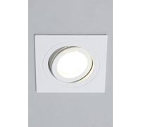 BHS Lighting Sym Square Spot Light in White BHS Lighting White