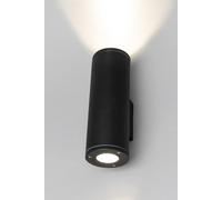 BHS Lighting Taylor Up & Down Outdoor Wall Light in Black BHS Lighting Black