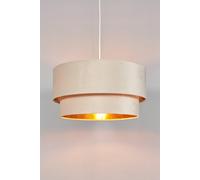 Tia Easy Fit Light Shade BHS Lighting Ivory One Size