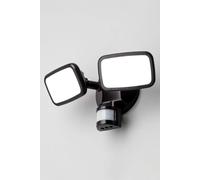 BHS Lighting Twin Wilson Outdoor Flood Light with Sensor in Black BHS Lighting Black