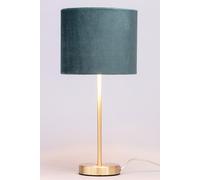 BHS Lighting Velvet Table Lamp in Teal BHS Lighting Teal