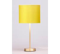 Velvet Table Lamp BHS Lighting Yellow One Size