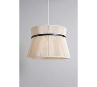 BHS Lighting Vera String Bound Easy Fit Light Shade in Natural BHS Lighting Natural