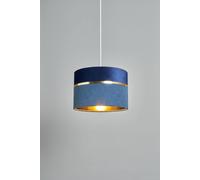 BHS Lighting Violet 30cm Easy Fit Light Shade in Blue BHS Lighting Blue