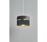 Violet 30cm Easy Fit Light Shade BHS Lighting Grey One Size