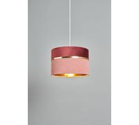 BHS Violet 30cm Pink Mixed Fabric Easyfit Shade