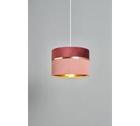 BHS Violet 30cm Pink Mixed Fabric Easyfit Shade