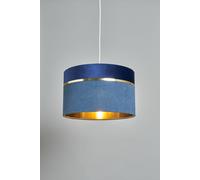 Violet 40cm Easy Fit Light Shade BHS Lighting Blue One Size