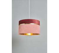 BHS Violet 40cm Pink Mixed Fabric Easyfit Shade