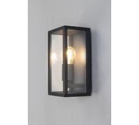 BHS Lighting Waylon Outdoor Wall Light in Black BHS Lighting Black