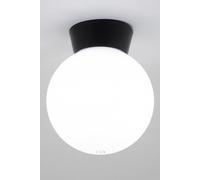 BHS Lighting Westray Outdoor Ceiling Light in Black BHS Lighting Black