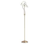 BHS Marianne Antique Brass Floor Lamp